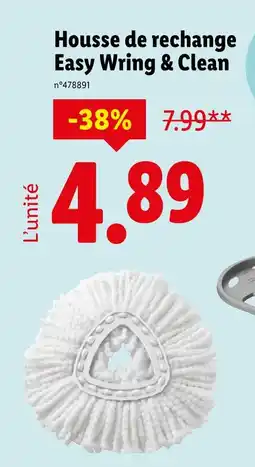 Lidl Housse de rechange easy wring & clean offre