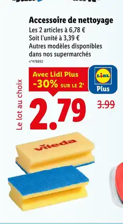 Lidl Vileda Accessoire de nettoyage offre
