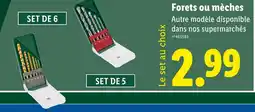 Lidl Forêts ou mèches offre