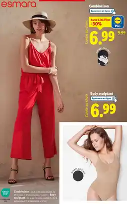 Lidl esmara Combinaison offre