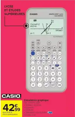 Carrefour Express Casio - calculatrice graphrique offre