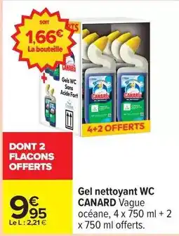 Carrefour Express Canard - gel nettoyant wc offre