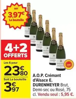 Carrefour Express E.durenmeyer - a.o.p. crémant d'alsace offre