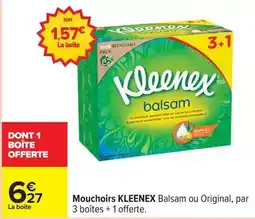 Carrefour Express Kleenex - mouchoirs offre