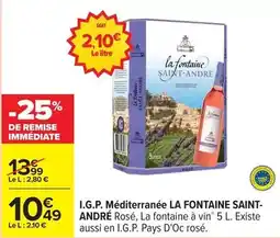 Carrefour Express La fontaine saint-andré - i.g.p. méditerranée offre