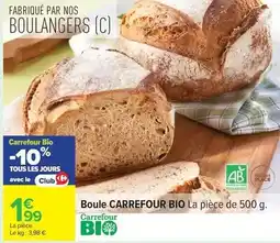 Carrefour Express Carrefour bio - boule offre