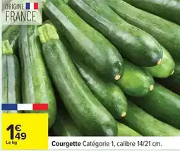 Carrefour Express Courgette offre