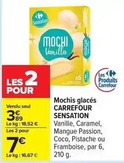 Carrefour Express Carrefour sensation - mochis glacés offre