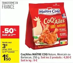 Carrefour Express Maître coq - coq'ailes offre