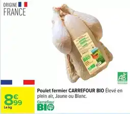 Carrefour Express Carrefour bio - poulet fermier offre
