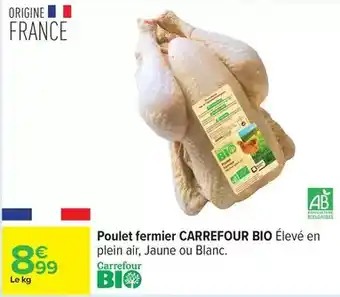 Carrefour Express Carrefour bio - poulet fermier offre