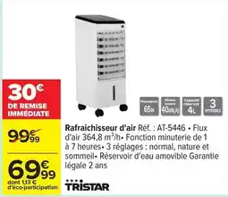 Carrefour Express Tristar - rafraichisseur d'air réf. : at-5446 offre