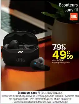 Carrefour Express Jbl - ecouteurs sans fil offre
