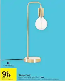 Carrefour Express Atmosphera - lampe koii offre