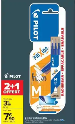 Carrefour Express Pilot - 3 recharges offre