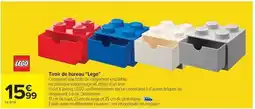 Carrefour Express Lego - tiroir de bureau lego offre