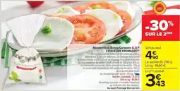 Carrefour Express L'italie des fromages - mozzarella di bufala campana a.o.p offre