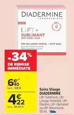 Carrefour Express Diadermine - soins visage offre