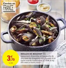 Intermarché Express Moules de bouchot offre