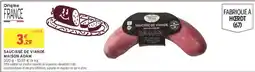 Intermarché Adam - saucisse de viande offre
