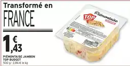 Intermarché Express Top budget - piémontaise jambon offre