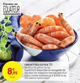 Intermarché Express Crevettes cuites offre