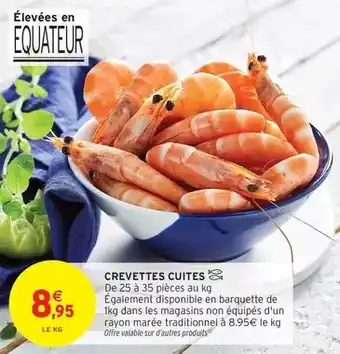 Intermarché Express Crevettes cuites offre