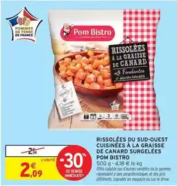 Intermarché Express Canard - rissolées du sud-ouest cuisinées à la graisse de surgelées offre