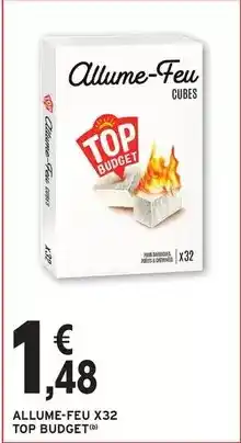 Intermarché Express Top budget - allume-feu x32 offre