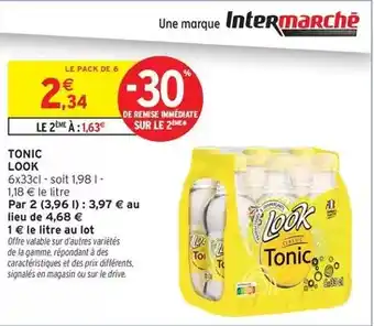 Intermarché Express Look - tonic offre