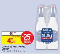 Intermarché Express Lorina - limonade artisanale offre