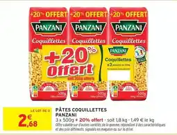 Intermarché Express Panzani - pâtes coquillettes offre