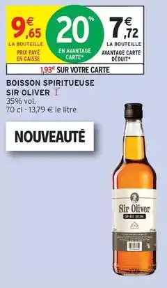 Intermarché Express Boisson spiritueuse offre