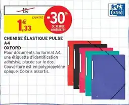 Intermarché Express Oxford - chemise élastique pulse a4 offre