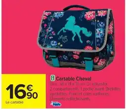Carrefour Cartable Cheval offre