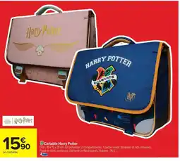 Carrefour Cartable Harry Potter offre