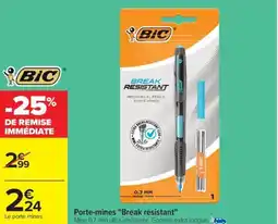 Carrefour BIC Porte-mines "Break résistant" offre