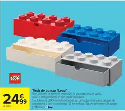 Carrefour LEGO Tiroir de bureau offre