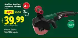 Lidl Parkside - machine à satiner/ponceuse à brosse offre