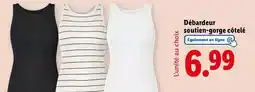 Lidl Esmara - débardeur soutien-gorge côtelé offre
