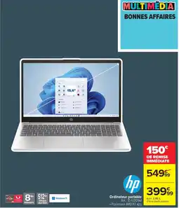 Carrefour HP Ordinateur portable offre