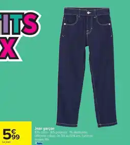 Carrefour Jean garçon offre