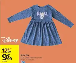 Carrefour Robe fille offre
