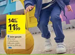 Carrefour Jean garçon offre