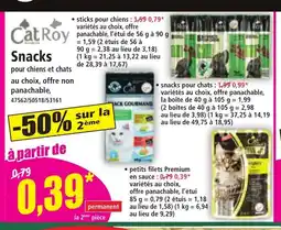 Norma CAT ROY Snack offre