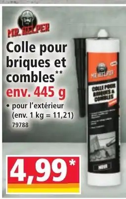 Norma Colle pour briques et combles offre