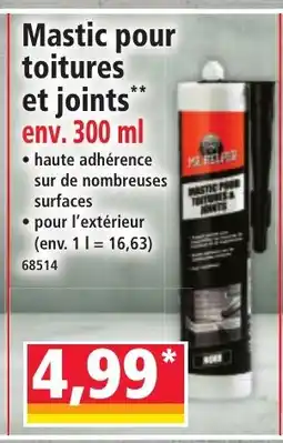 Norma Mastic pour toitures et joints offre