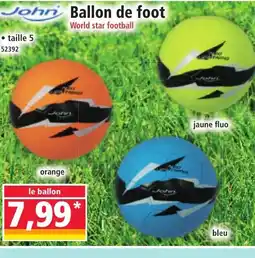 Norma Ballon de foot offre