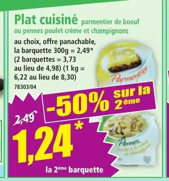 Norma Plat cuisiné offre