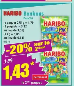 Norma HARIBO Bonbons offre